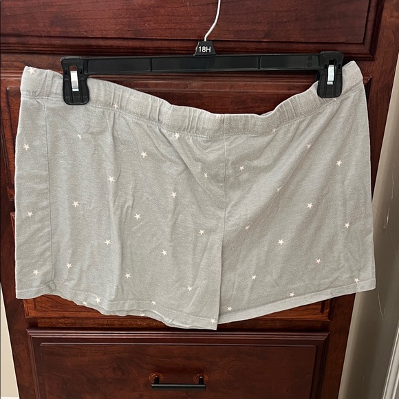 Gray with Pink Stars 3 piece Pajama Set - Picture 6 of 10